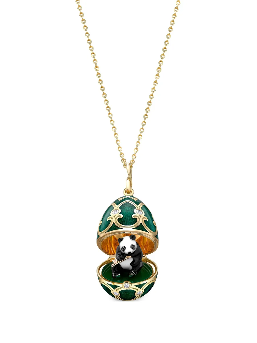 колье Heritage Panda Surprise с бриллиантами 3