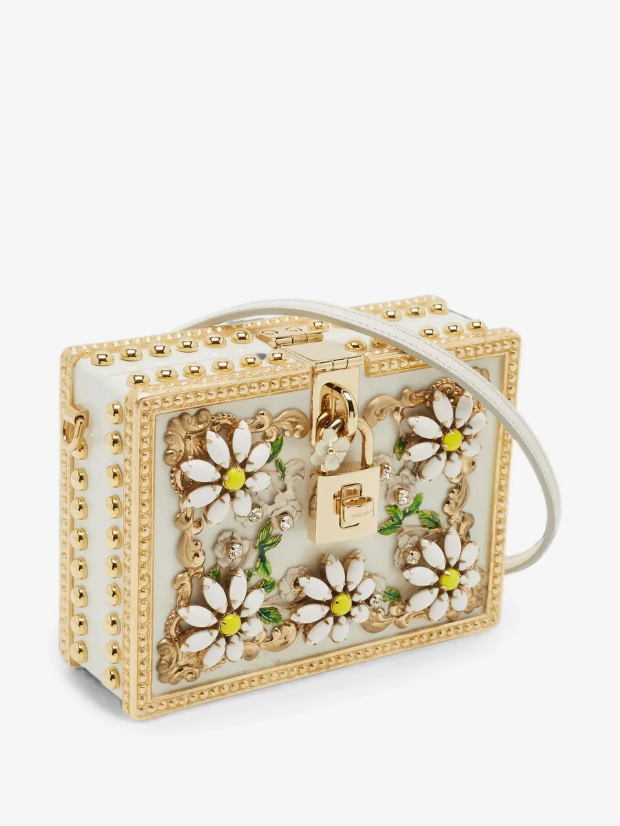 мини-сумка Locket Box с цветочным узором 3