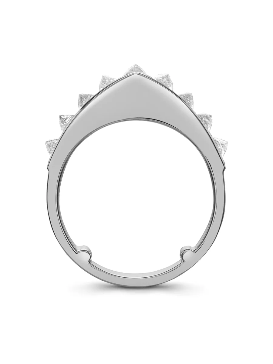 кольцо RockChic из белого золота с бриллиантами 5