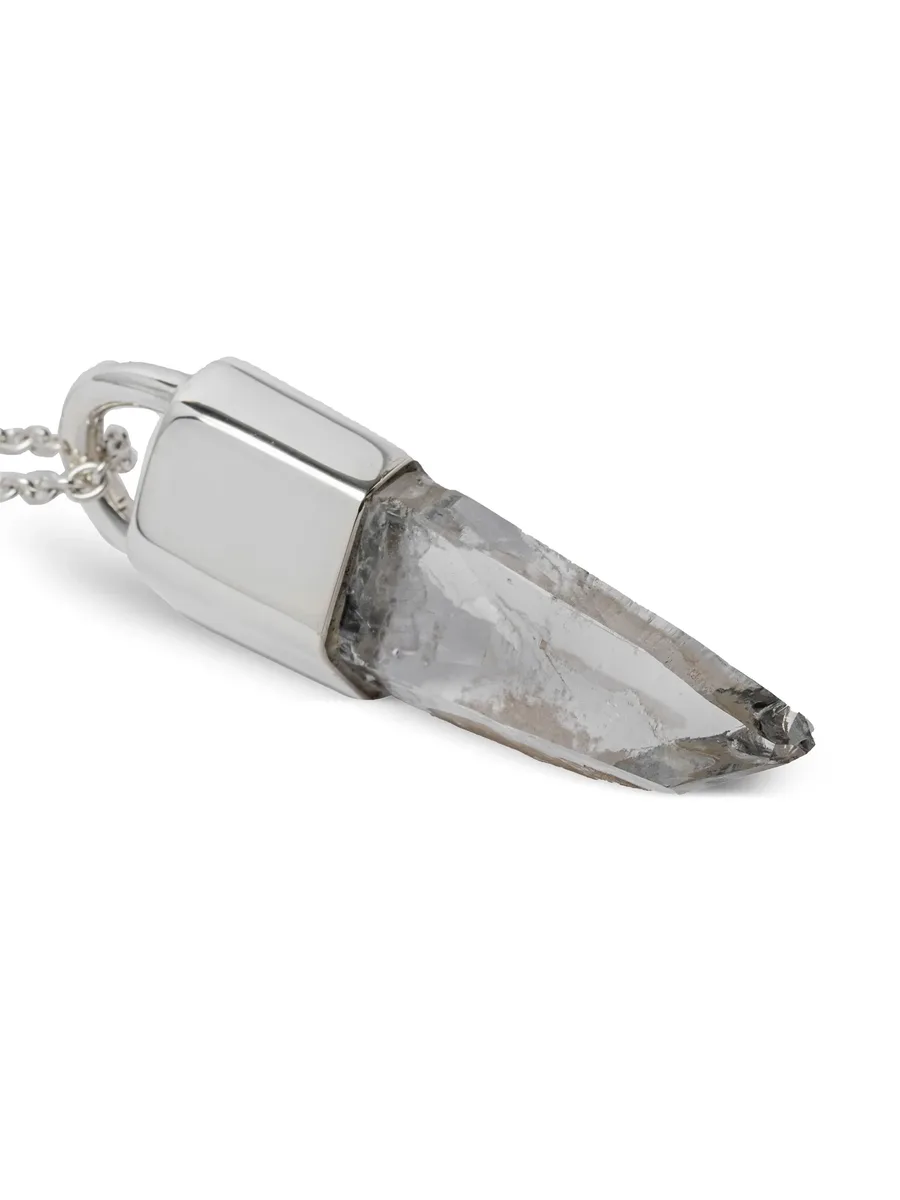 серебряное колье Talisman с кварцем 3