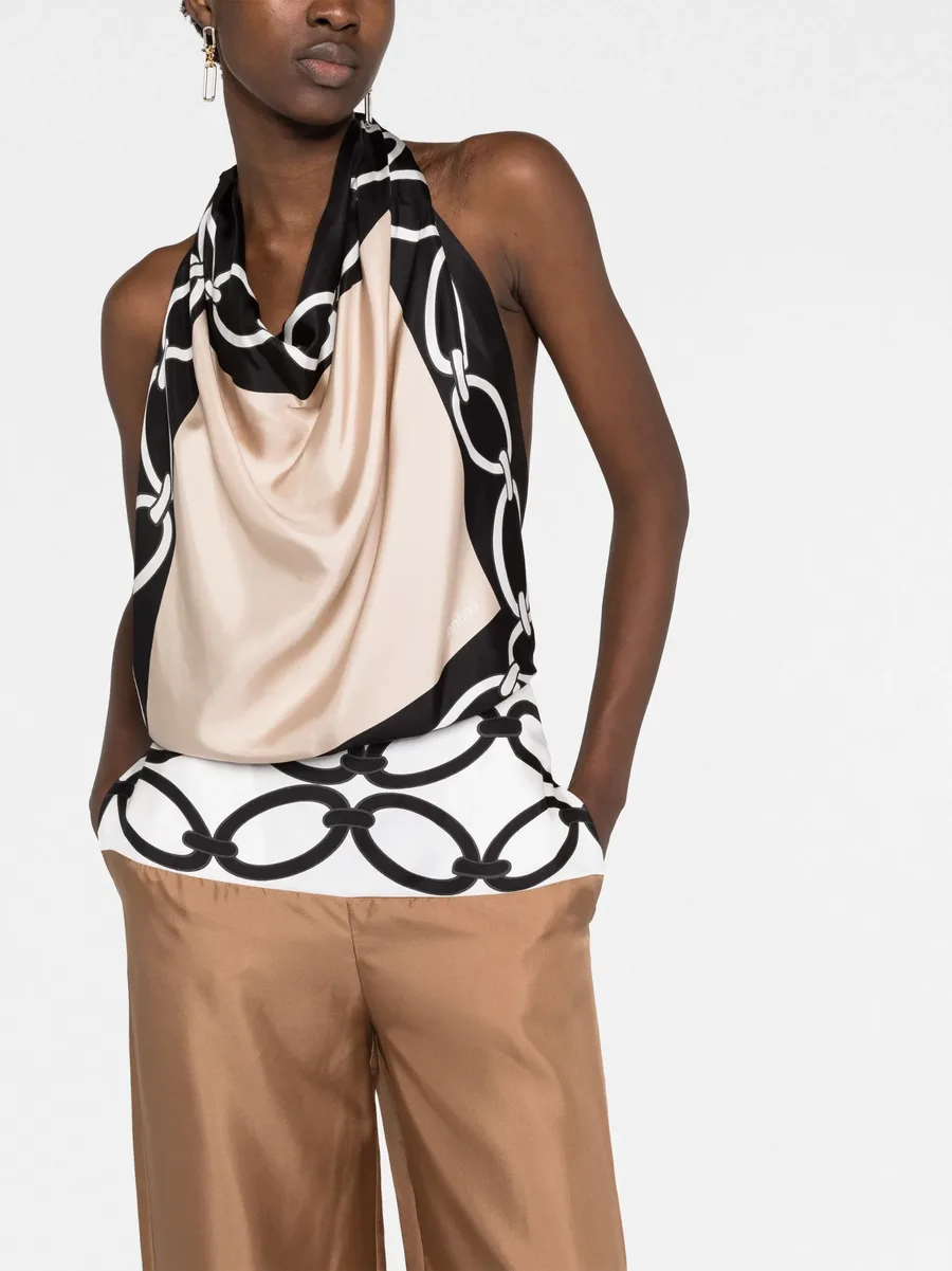 шелковый комбинезон Chain 1967 Foulard 9