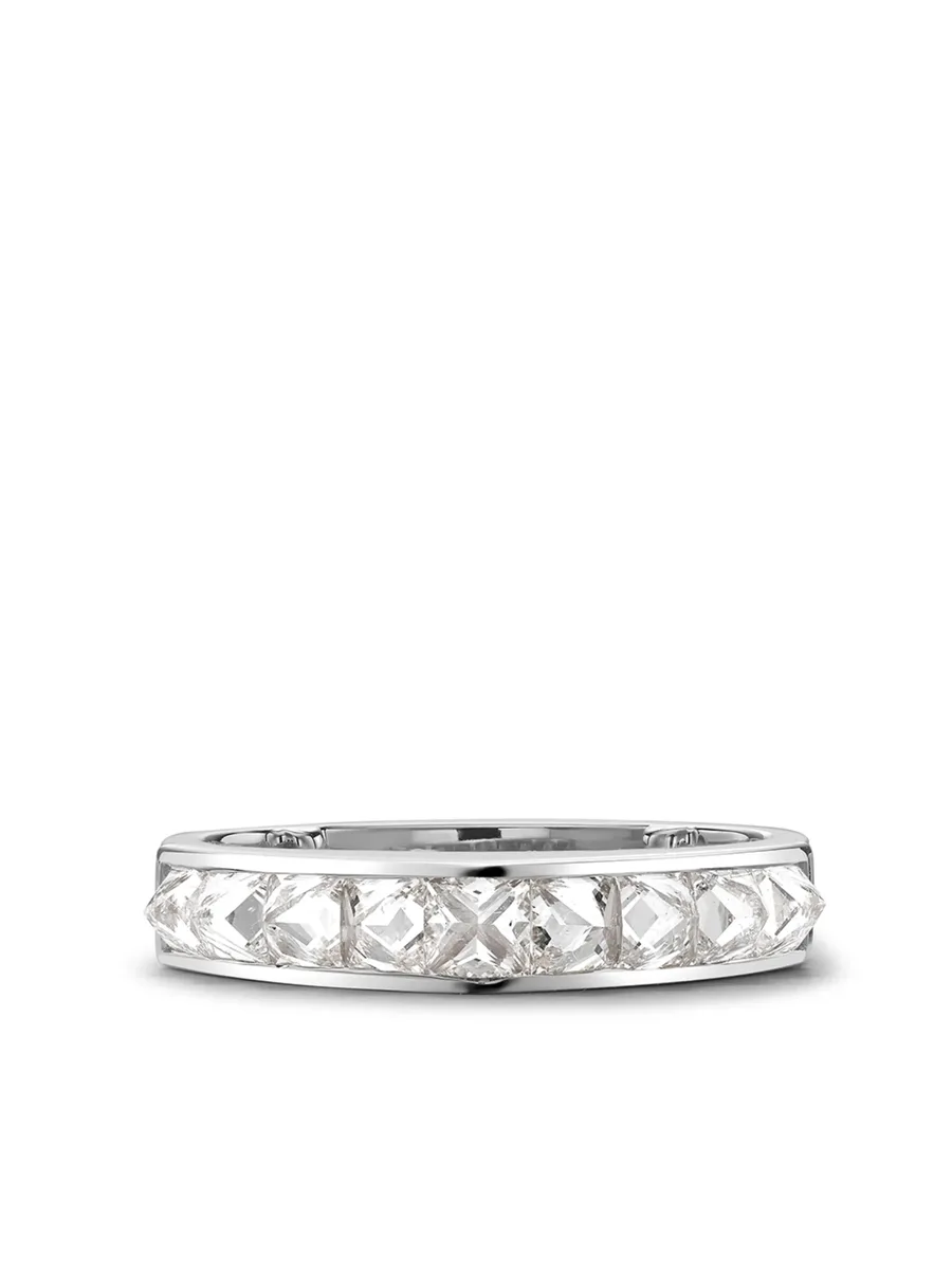 кольцо RockChic из белого золота с бриллиантами 3