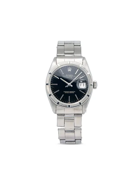 наручные часы Oyster Perpetual Date pre-owned 35 мм