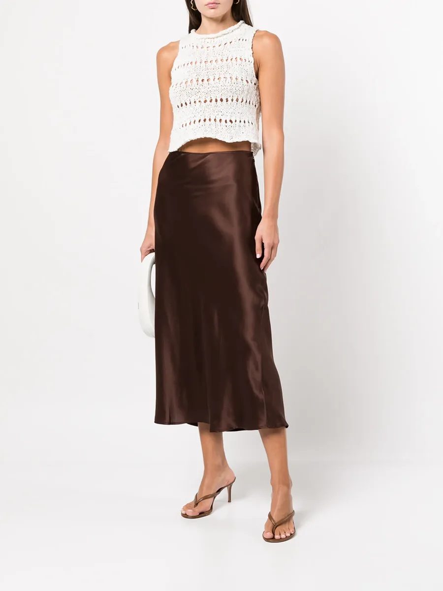 Flammé knitted crop top 4