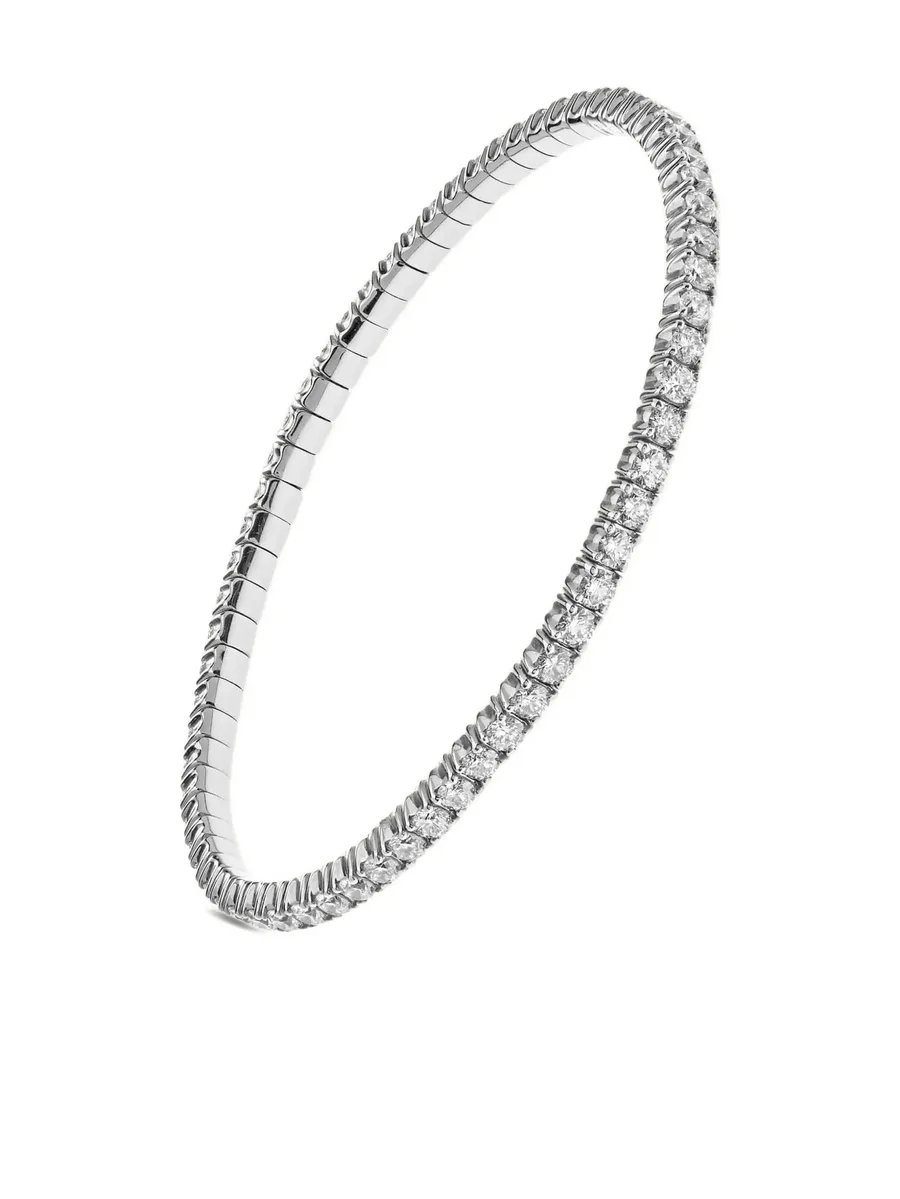 браслет из белого золота с бриллиантами 3