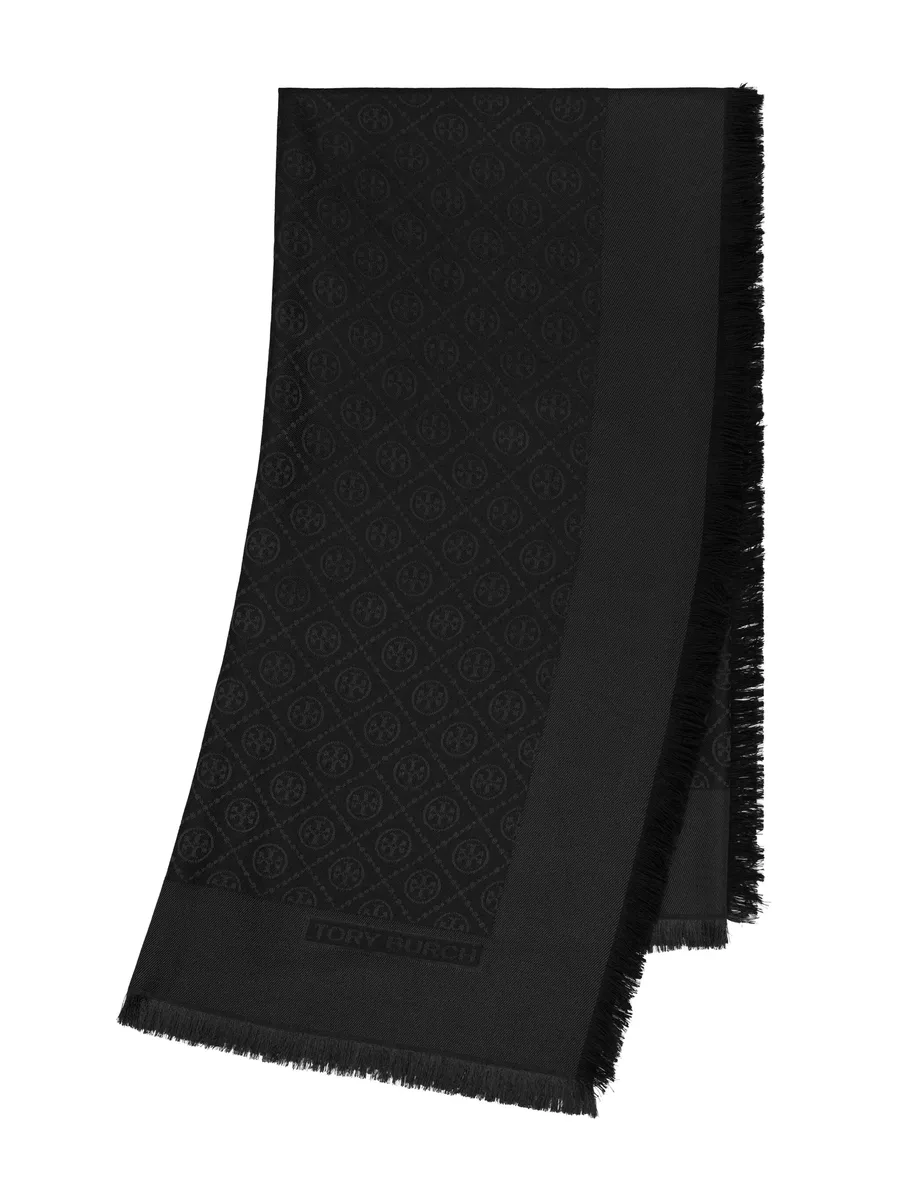 жаккардовый шарф T Monogram 5