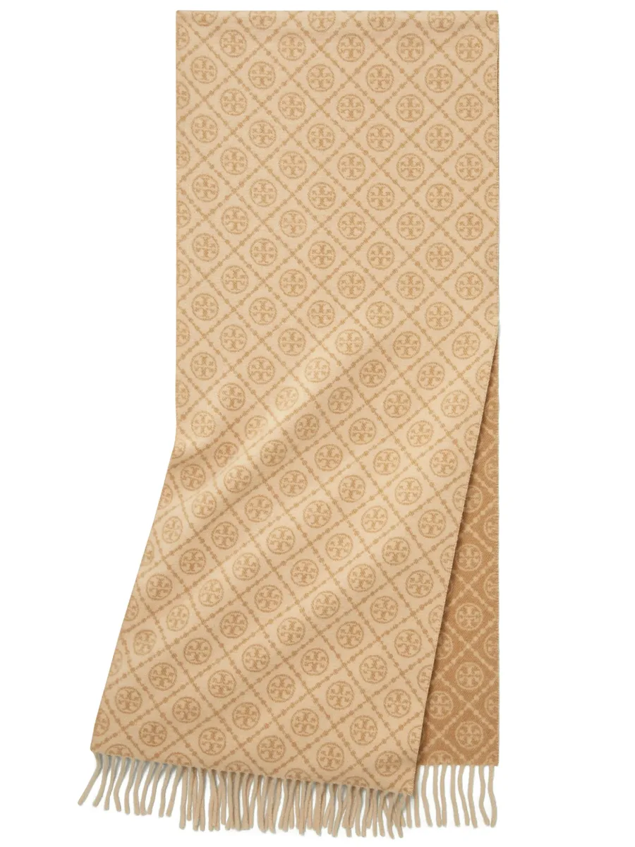 шарф с монограммой T Monogram 1