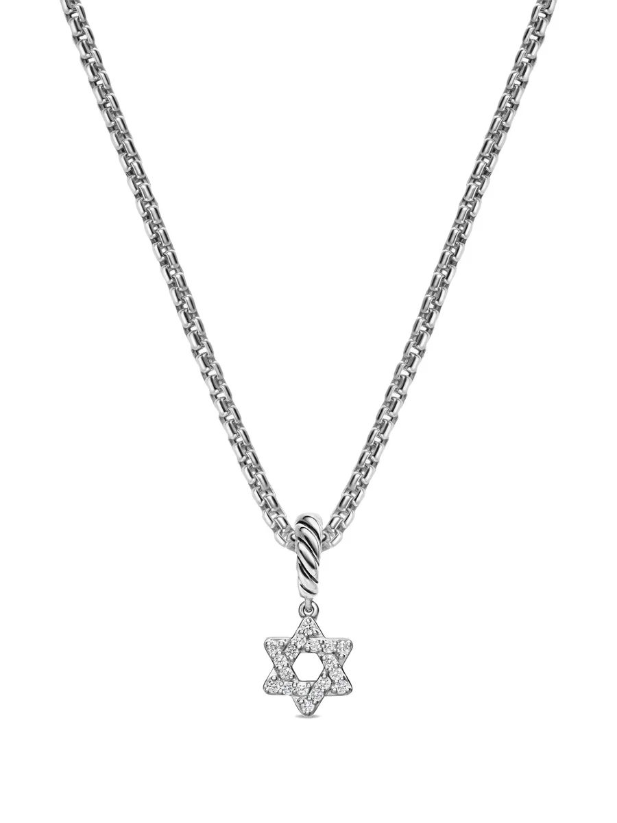 колье Micro Pavé© Star Of David с бриллиантами 1