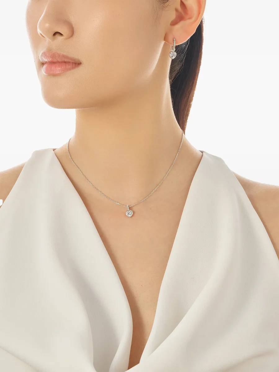 серьги-кольца Petite Heart Pendant 3
