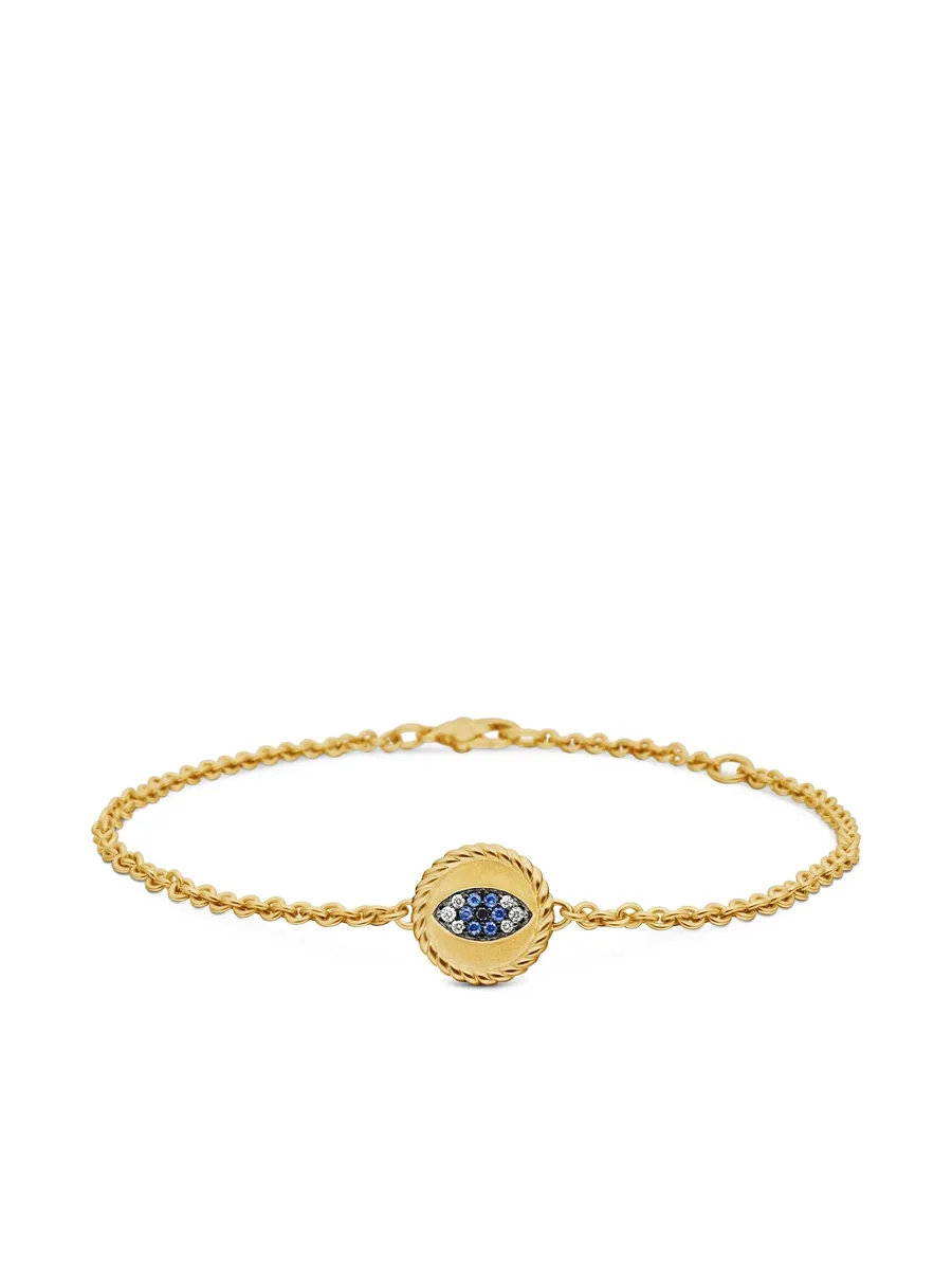 браслет Cable Collectibles Evil Eye из желтого золота (2 мм) 2