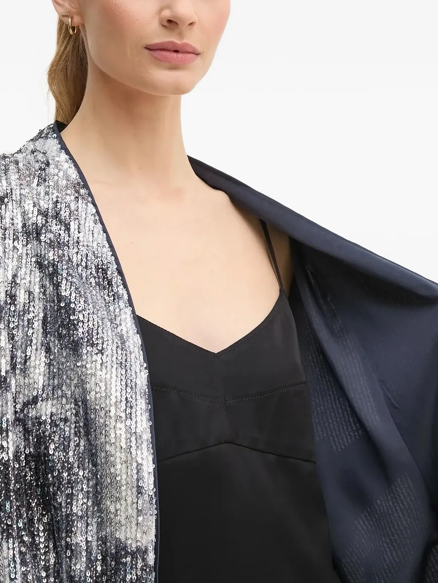 sequin-embellished jacket 8