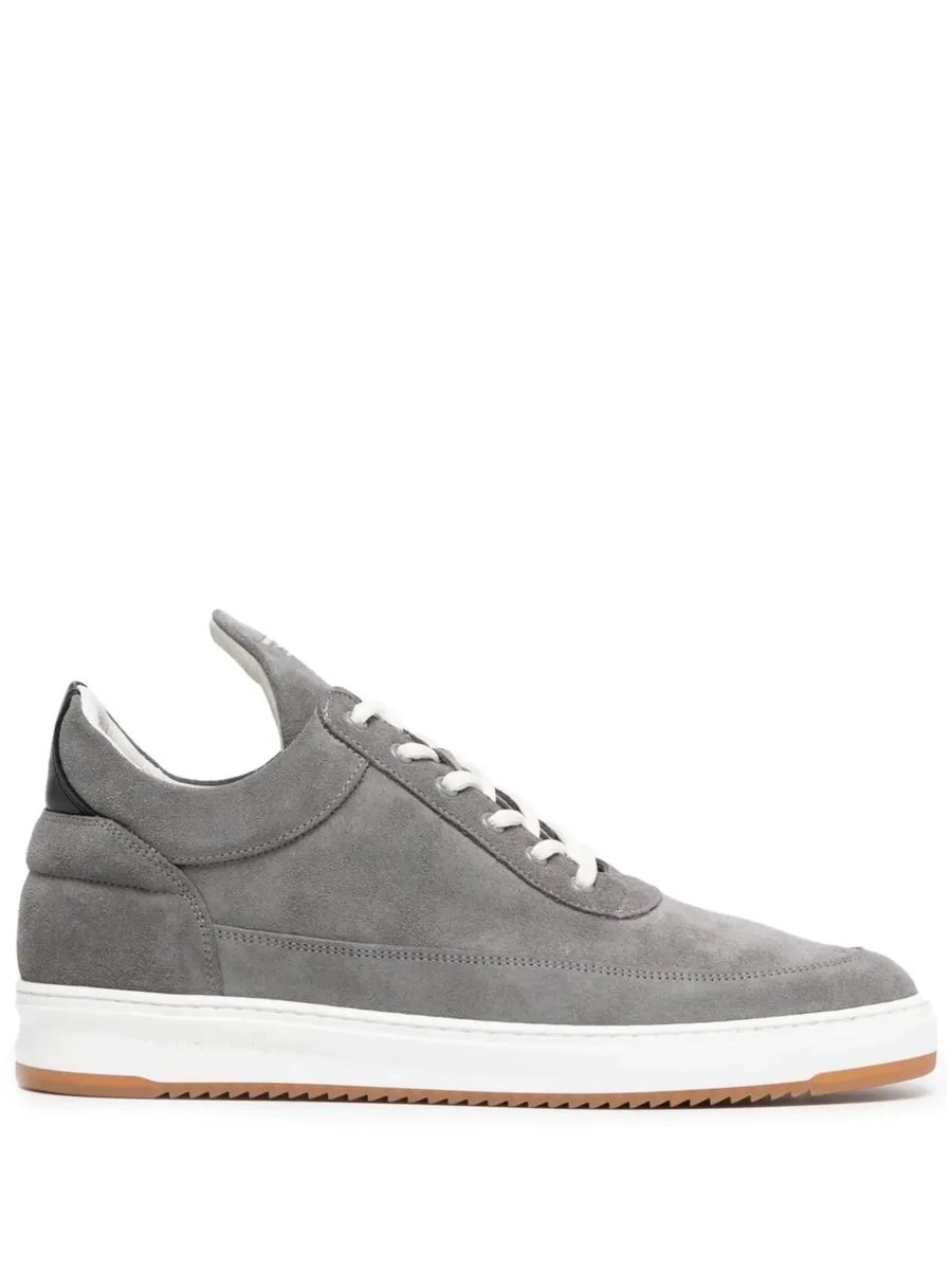 suede low-top sneakers 1