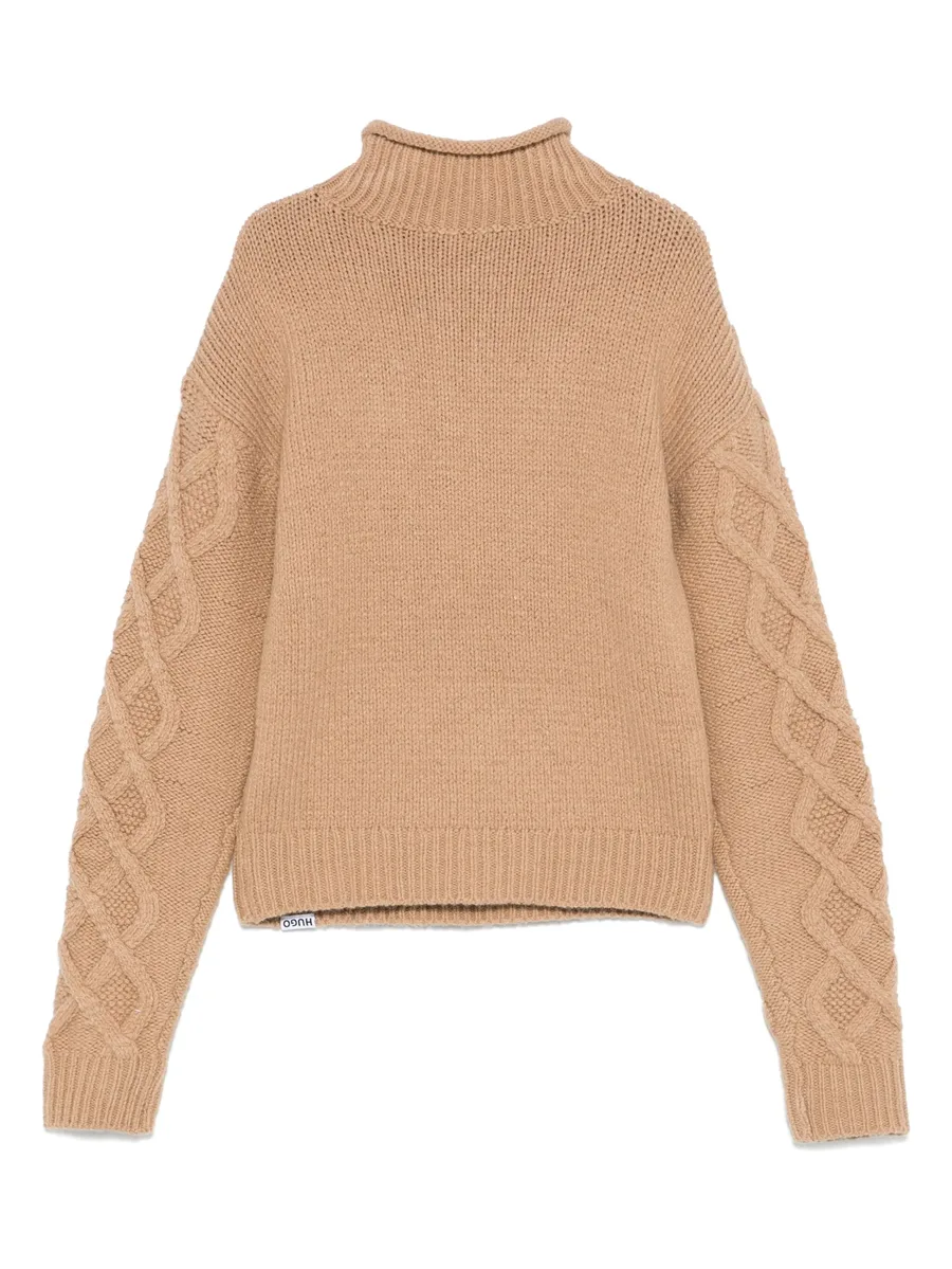 cable-knit sweater 3
