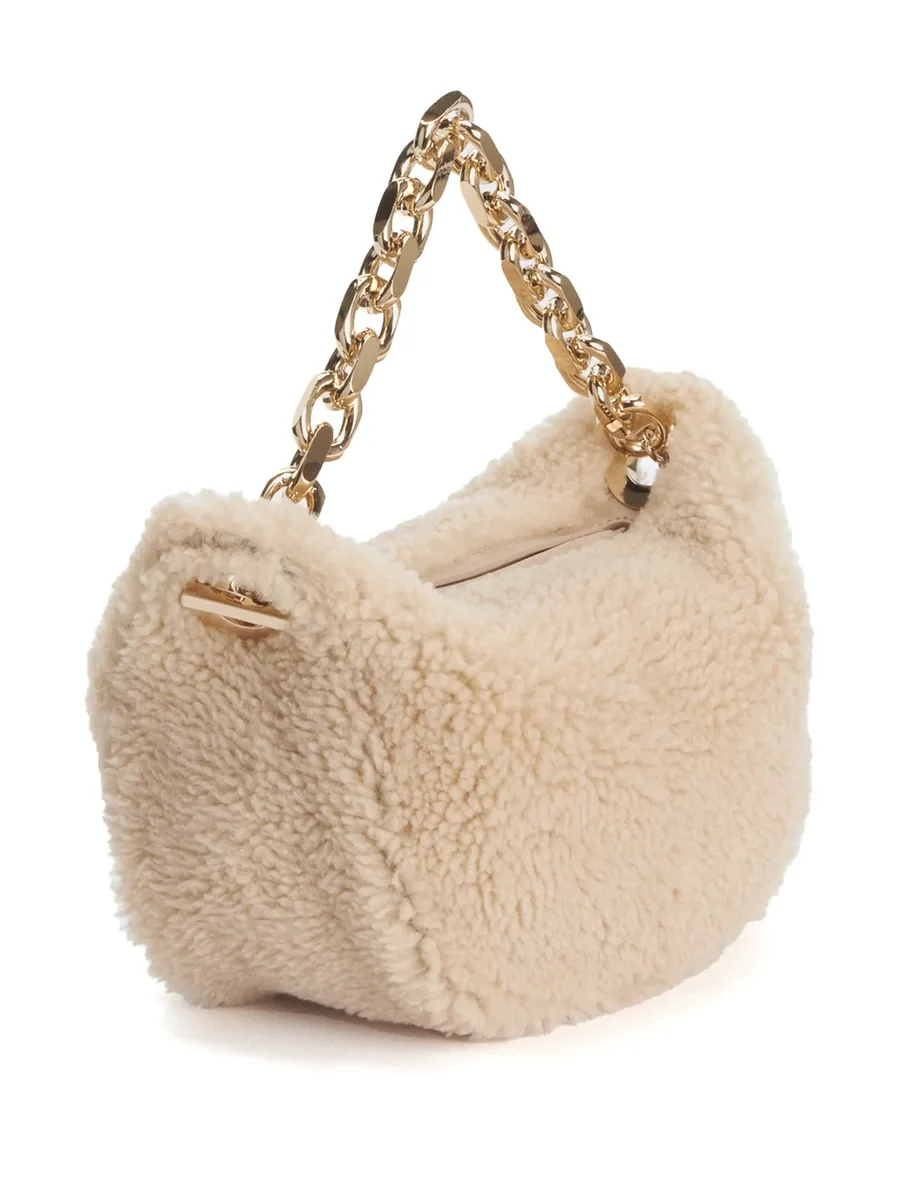 small shearling eyelet bag 7