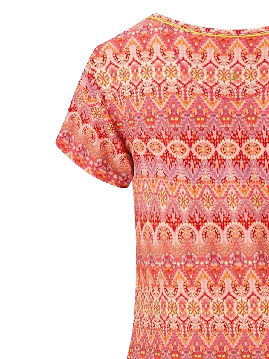 printed short-sleeve nightdress 12