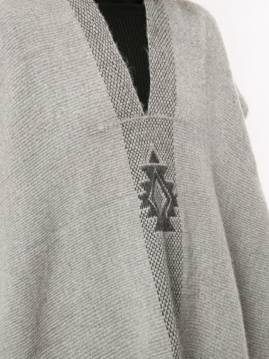 Estrella knitted poncho 9