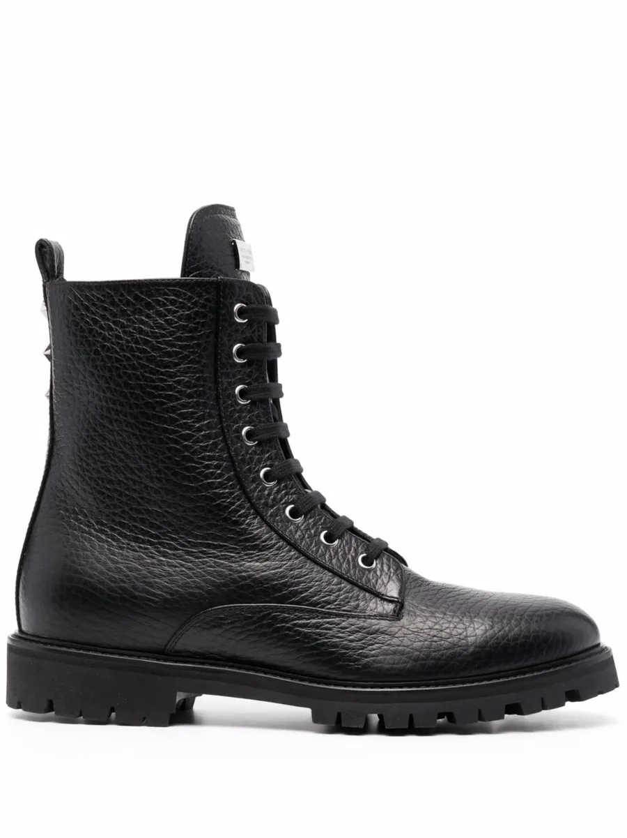 star-studded leather boots 2