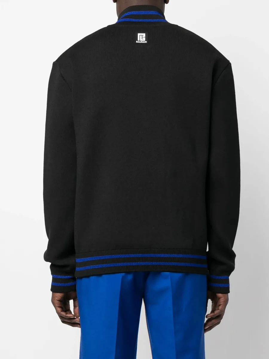 zipped knit jumper 7