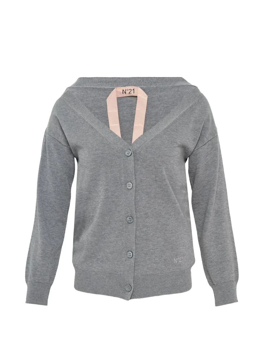 button cardigan 1