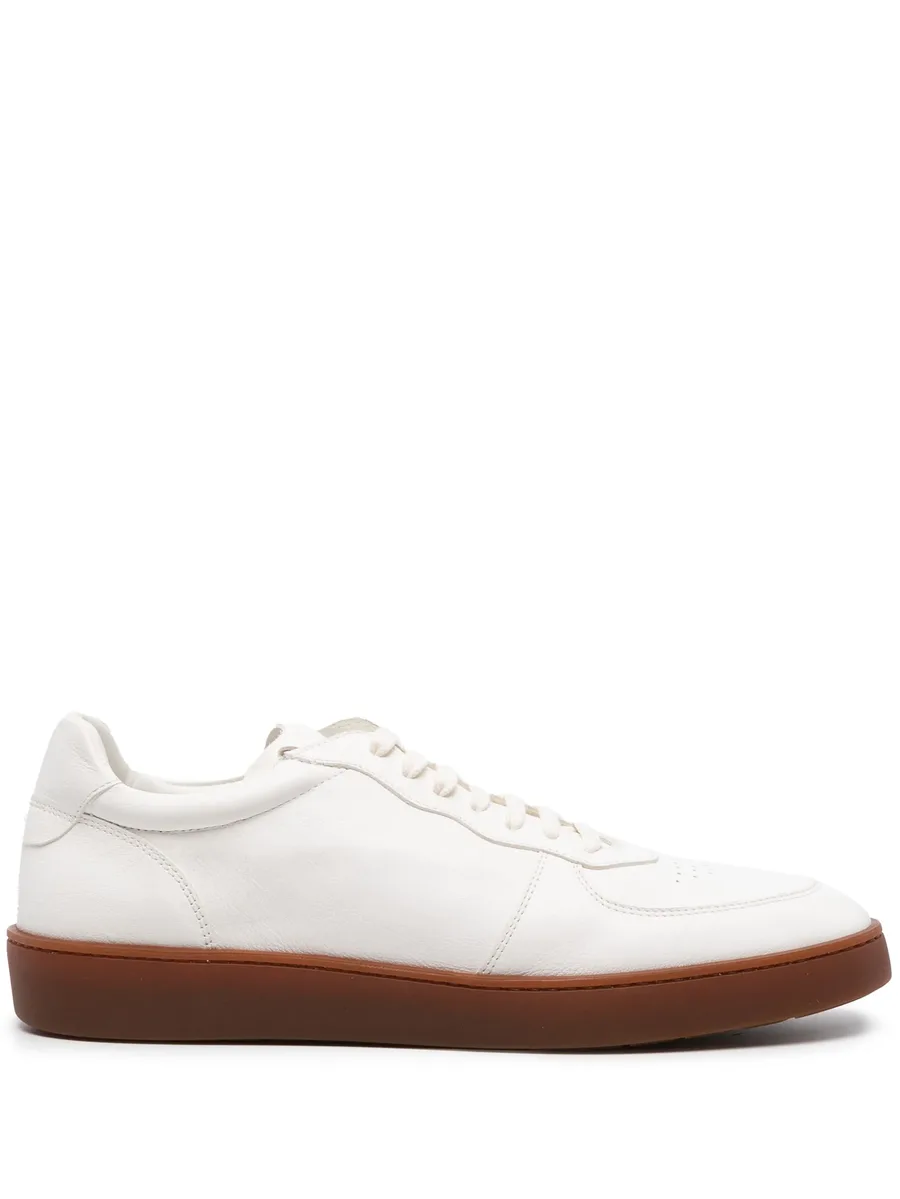 Agostino leather sneakers 1