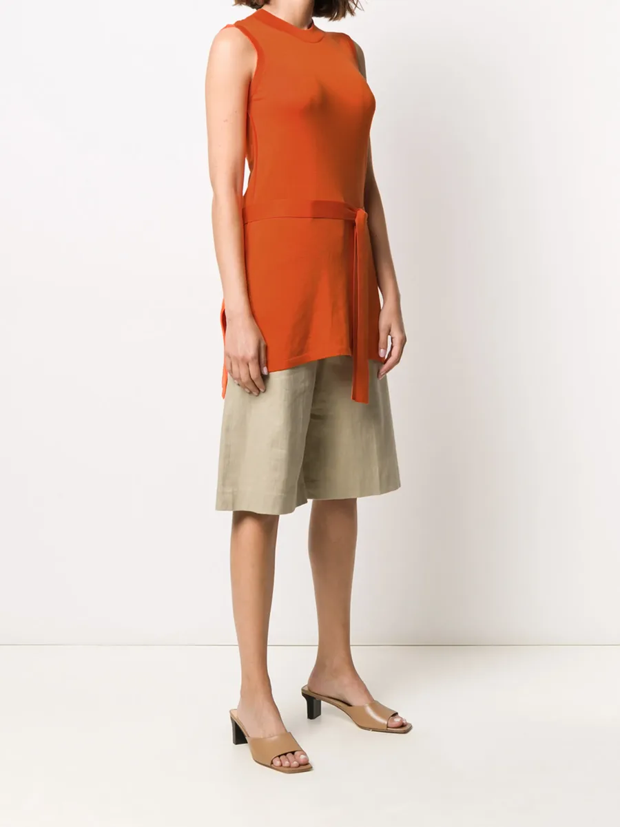 belted knitted tunic 6