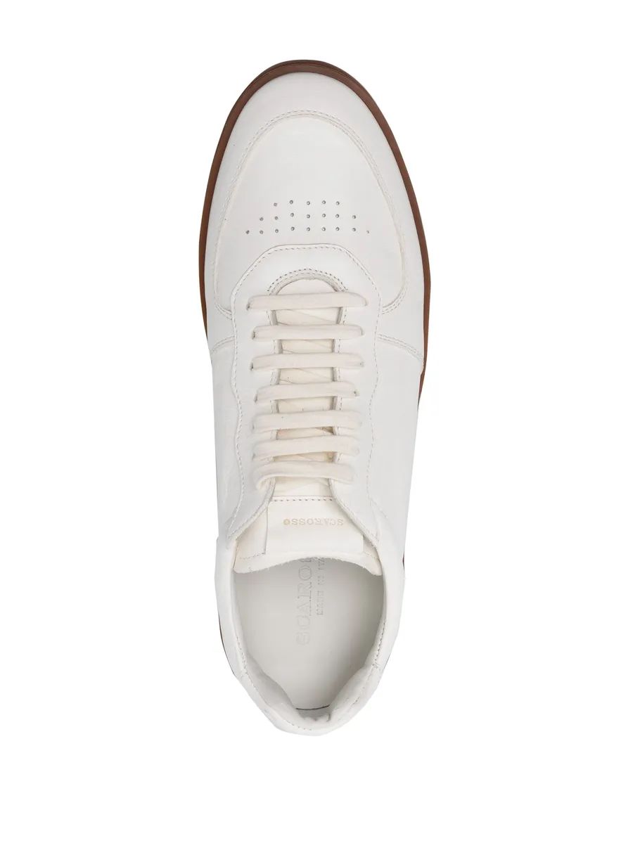 Agostino leather sneakers 8
