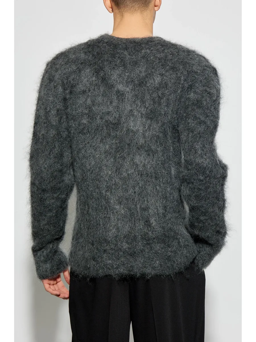 logo-jacquard sweater 7