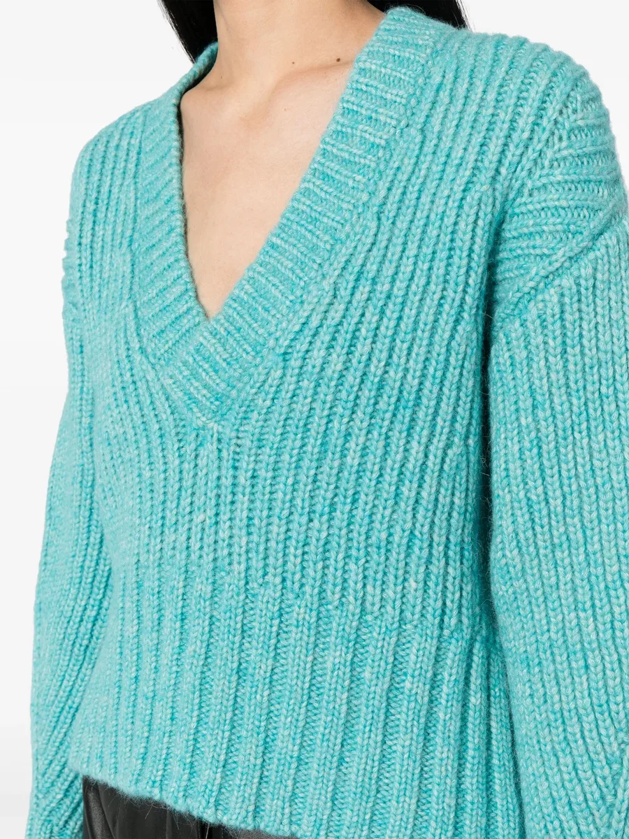 Ewenn chunky-knit cropped jumper 10
