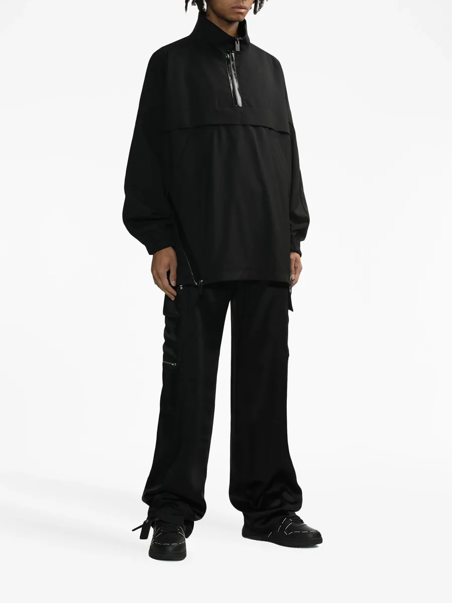 куртка с высоким воротником 4