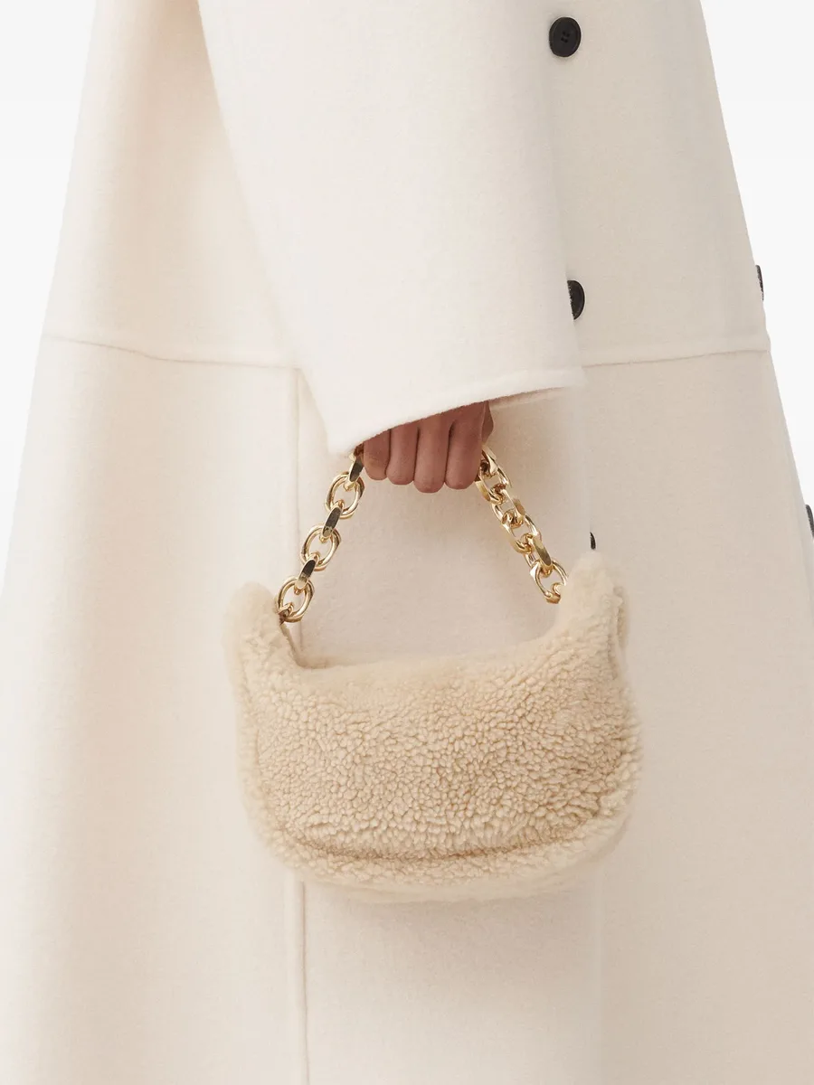 small shearling eyelet bag 4