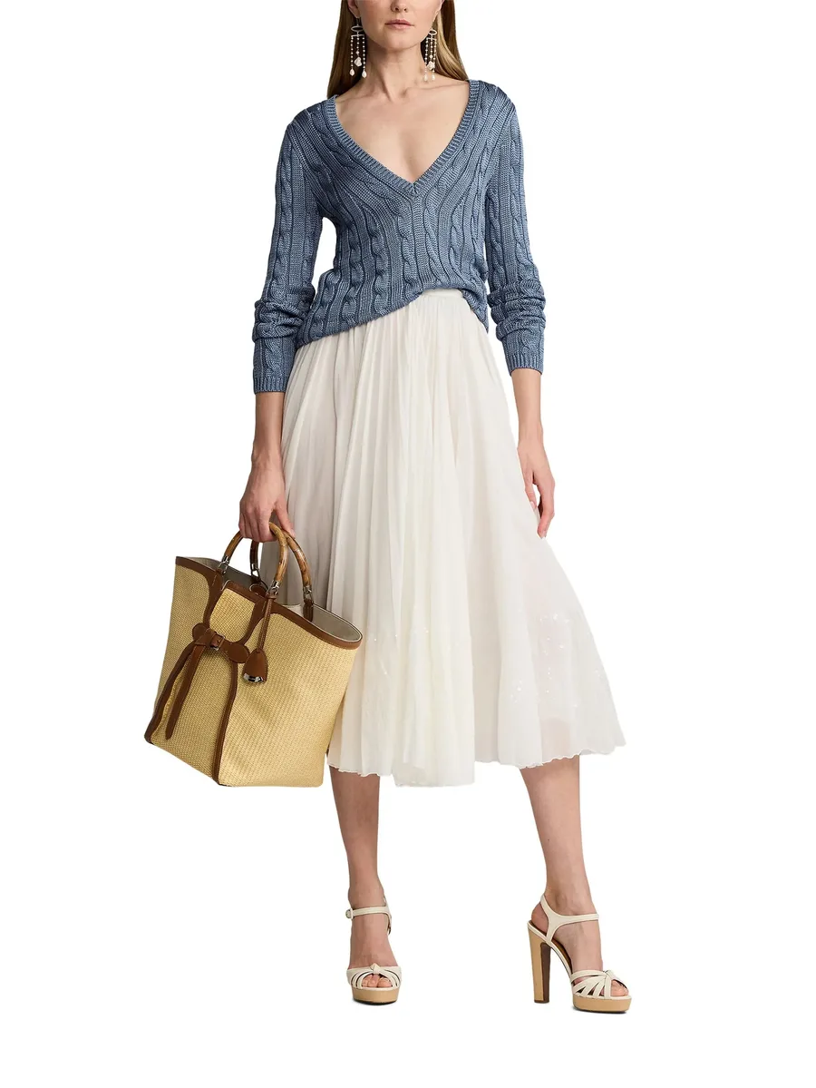 cable-knit jumper 4