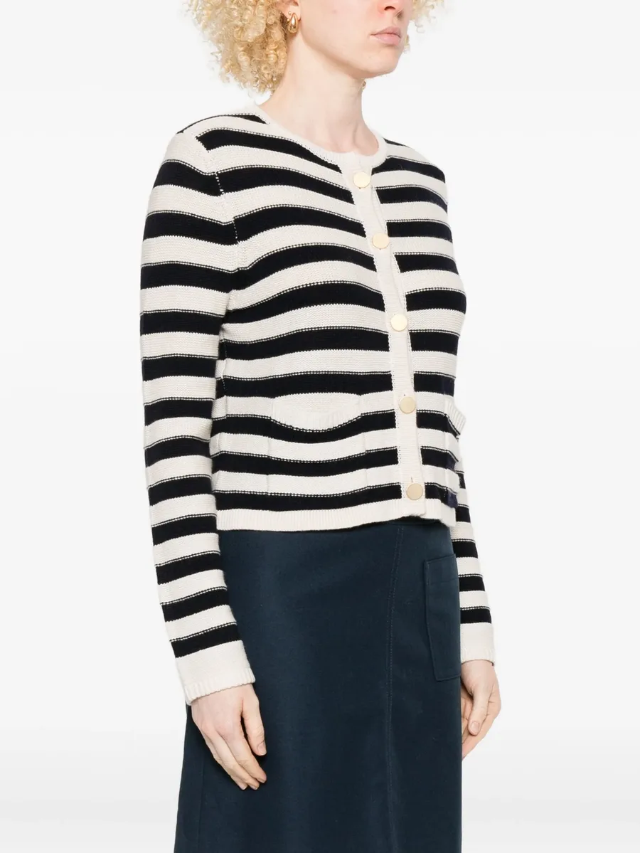 striped button cardigan 6