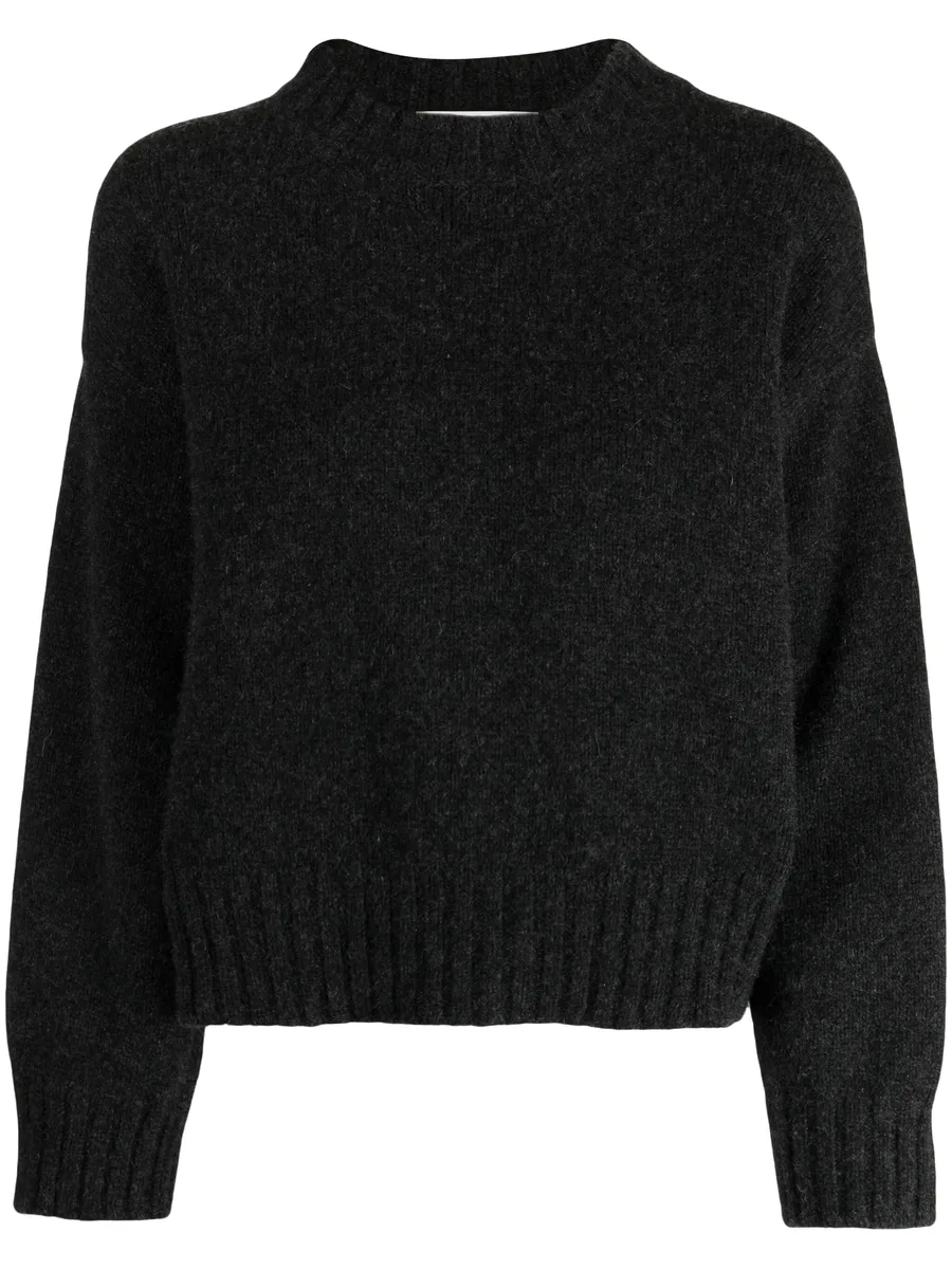 cropped cashmere jumper 1