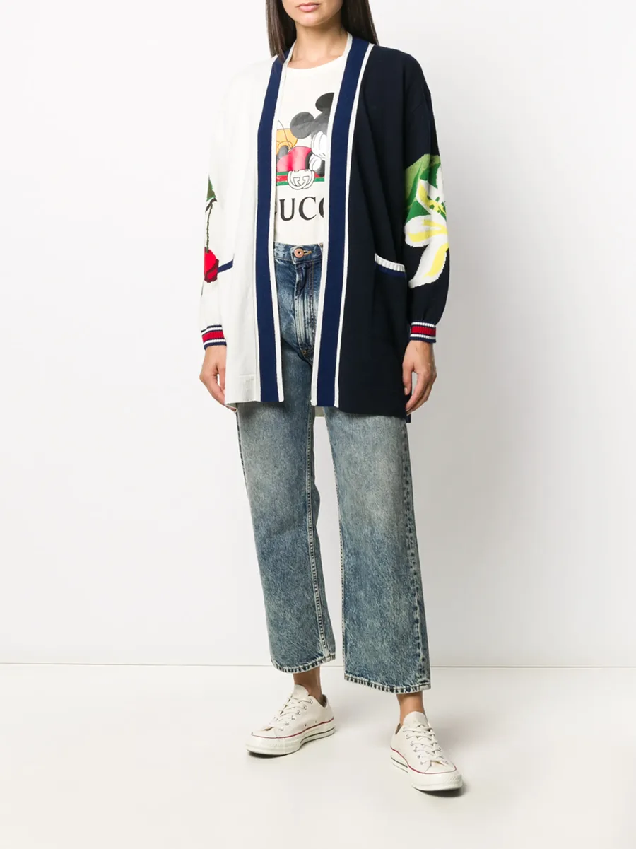colour block wrap knit 11