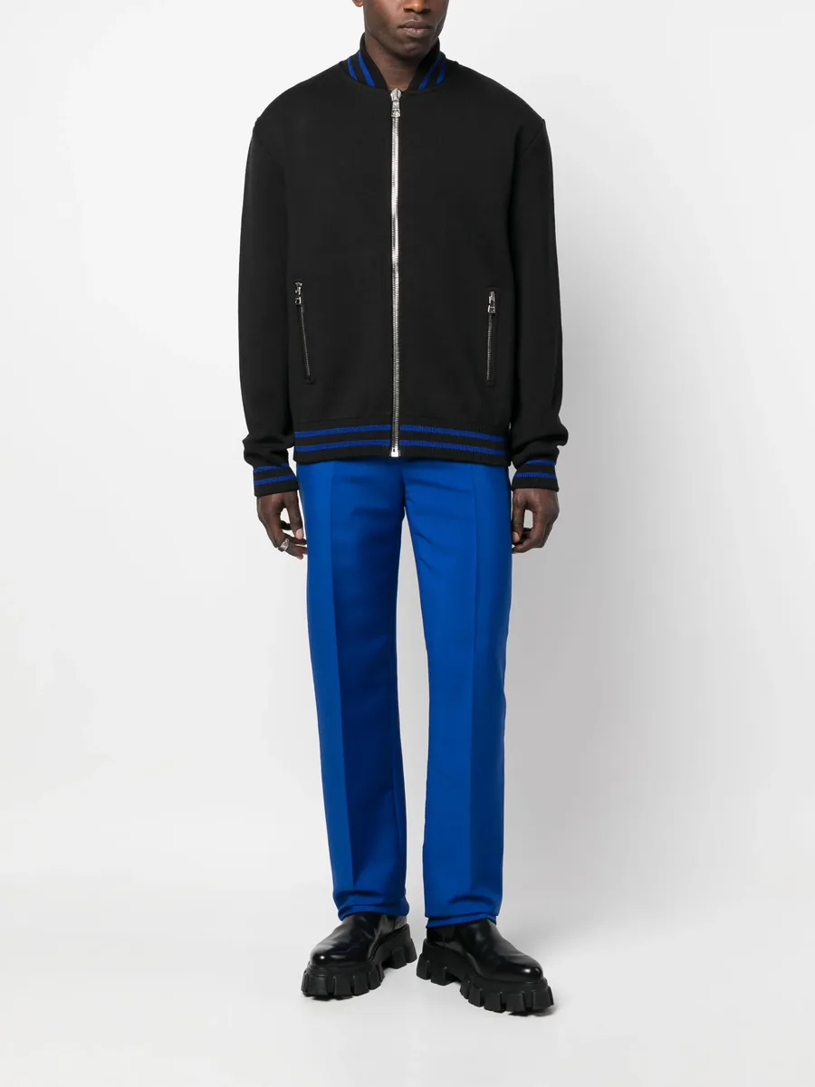 zipped knit jumper 4