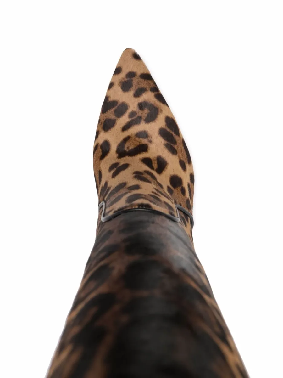 сапоги Carra с леопардовым принтом из коллаборации с Brian Atwood 8