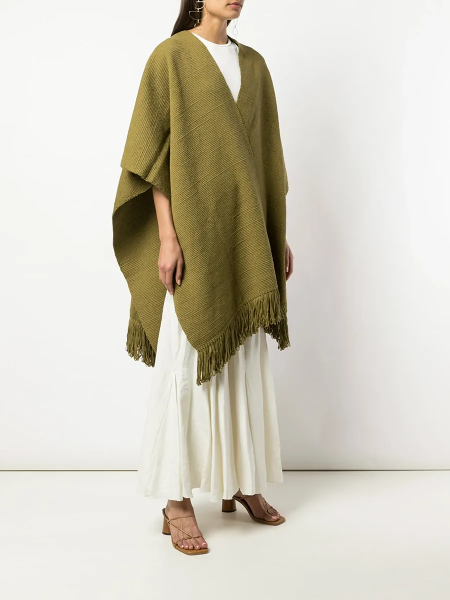 short-sleeve flared cardi-coat 5