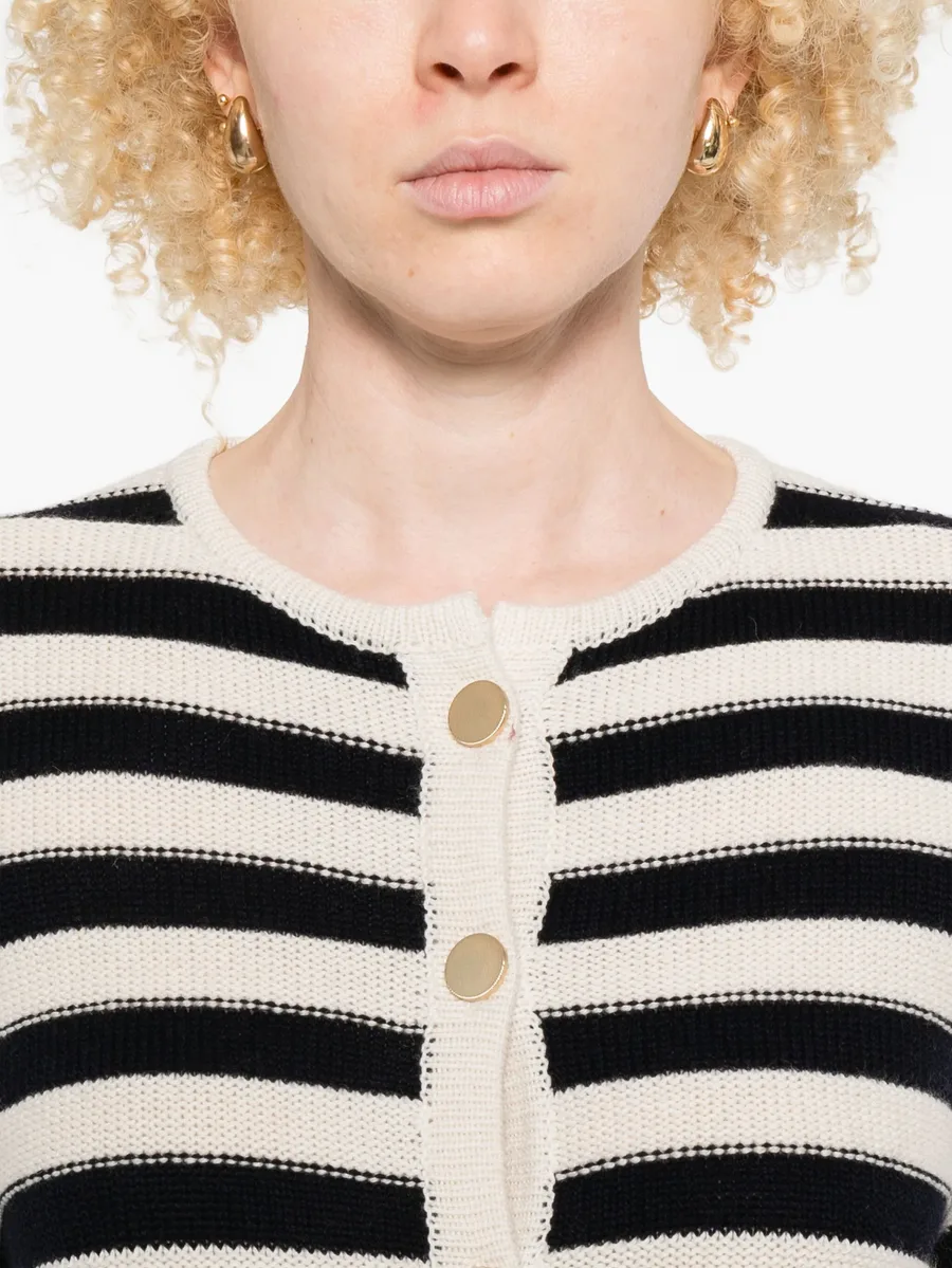 striped button cardigan 9