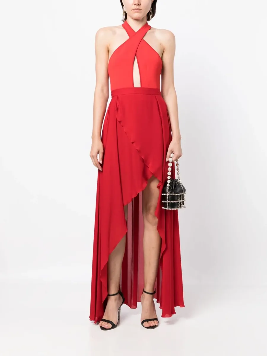 halter keyhole body suit 3