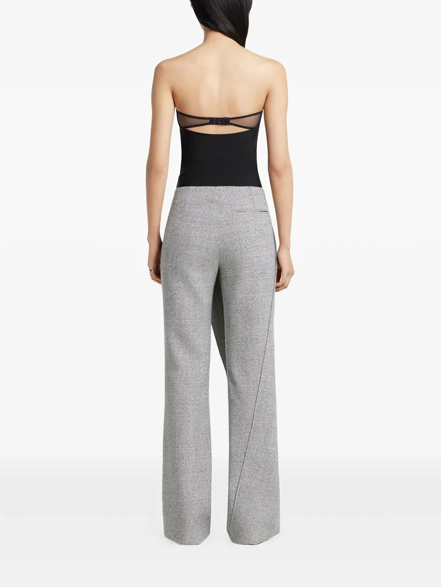 strapless button-fastening bodysuit 8