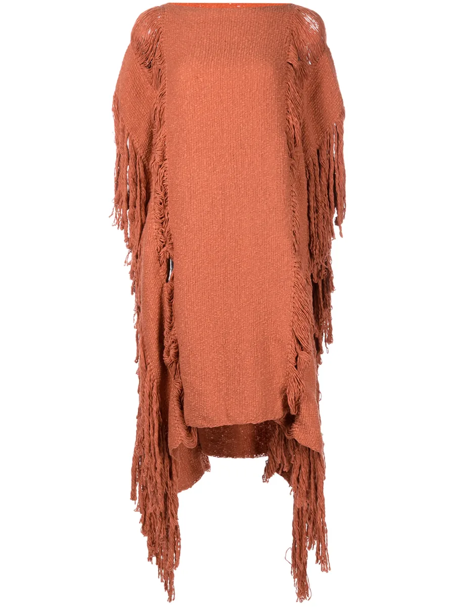 fringe-detail long top 1