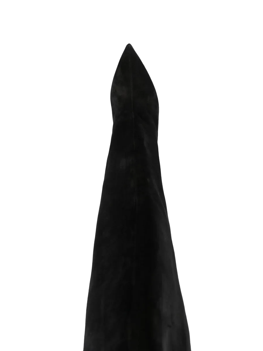 over-the-knee suede boots 7