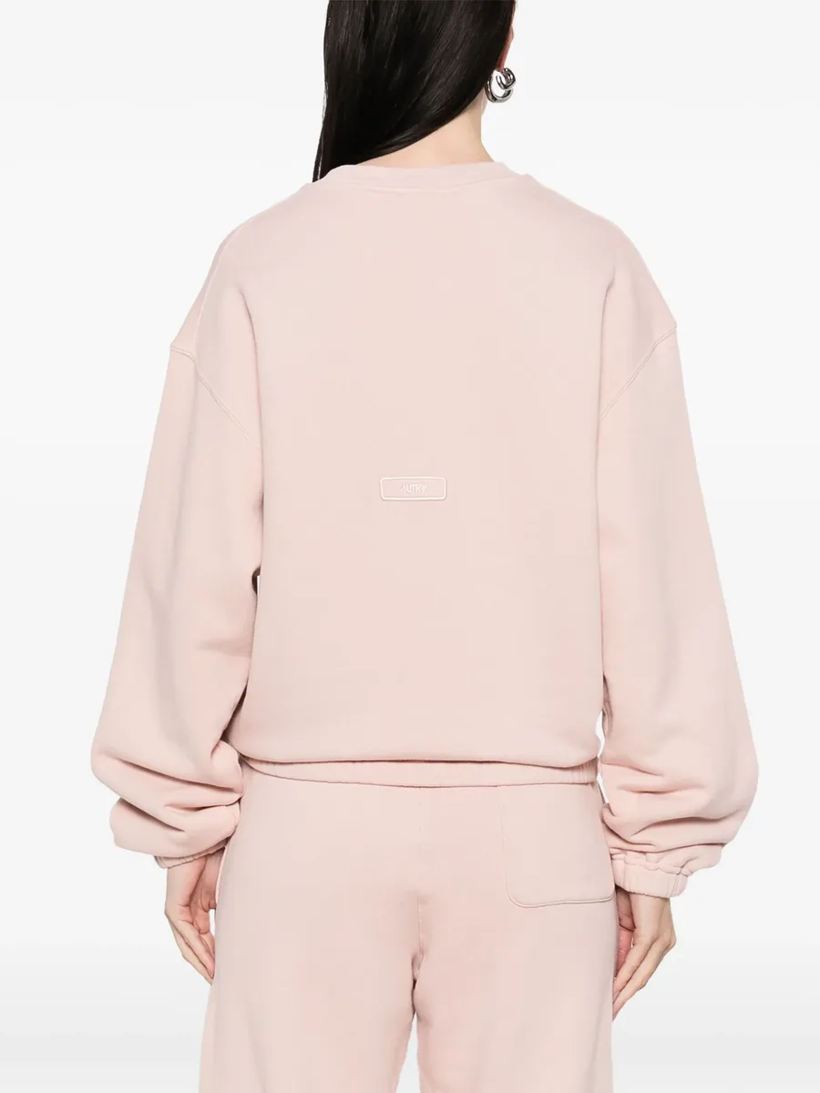 logo-embroidered sweatshirt 7