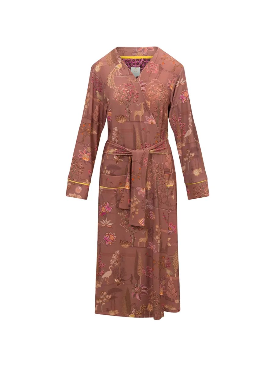 халат с цветочным принтом 1