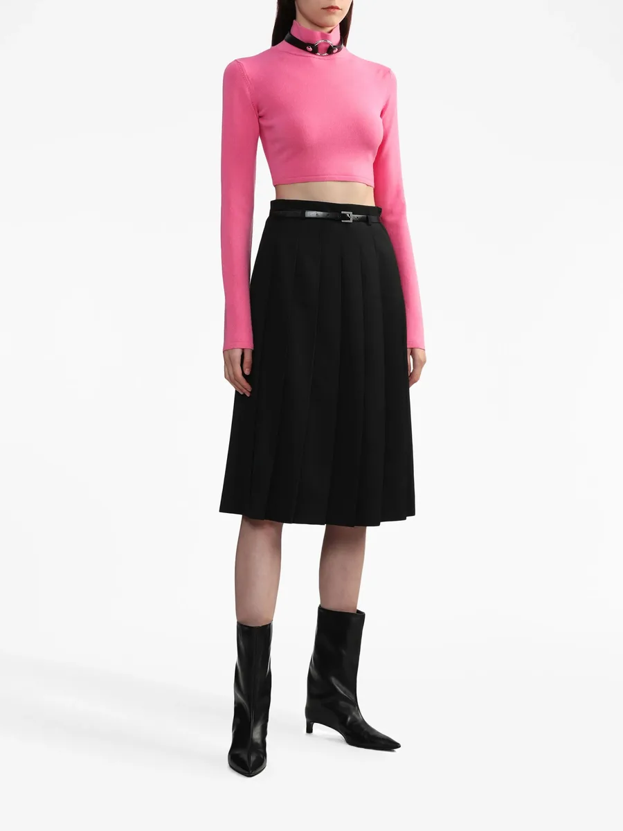 long-sleeve cropped jumper 4