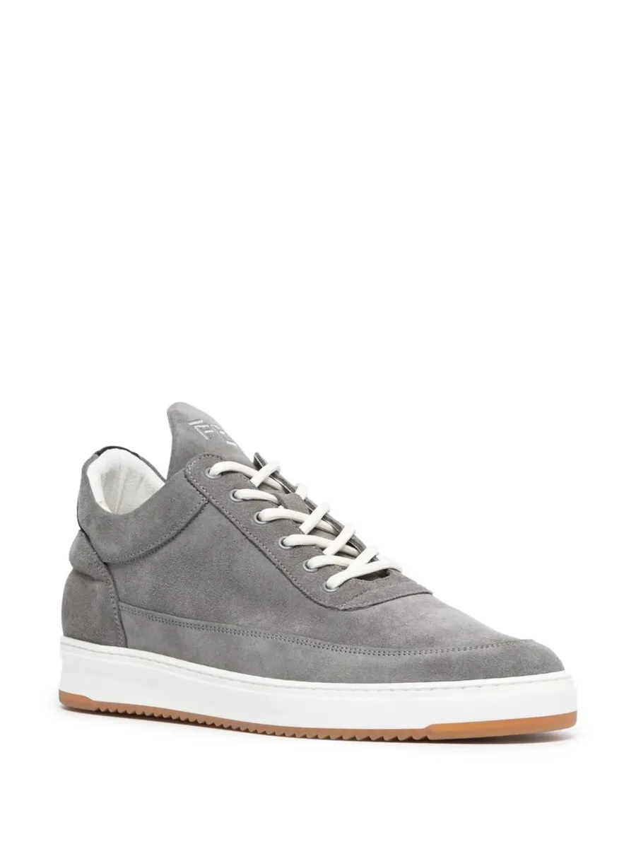 suede low-top sneakers 3