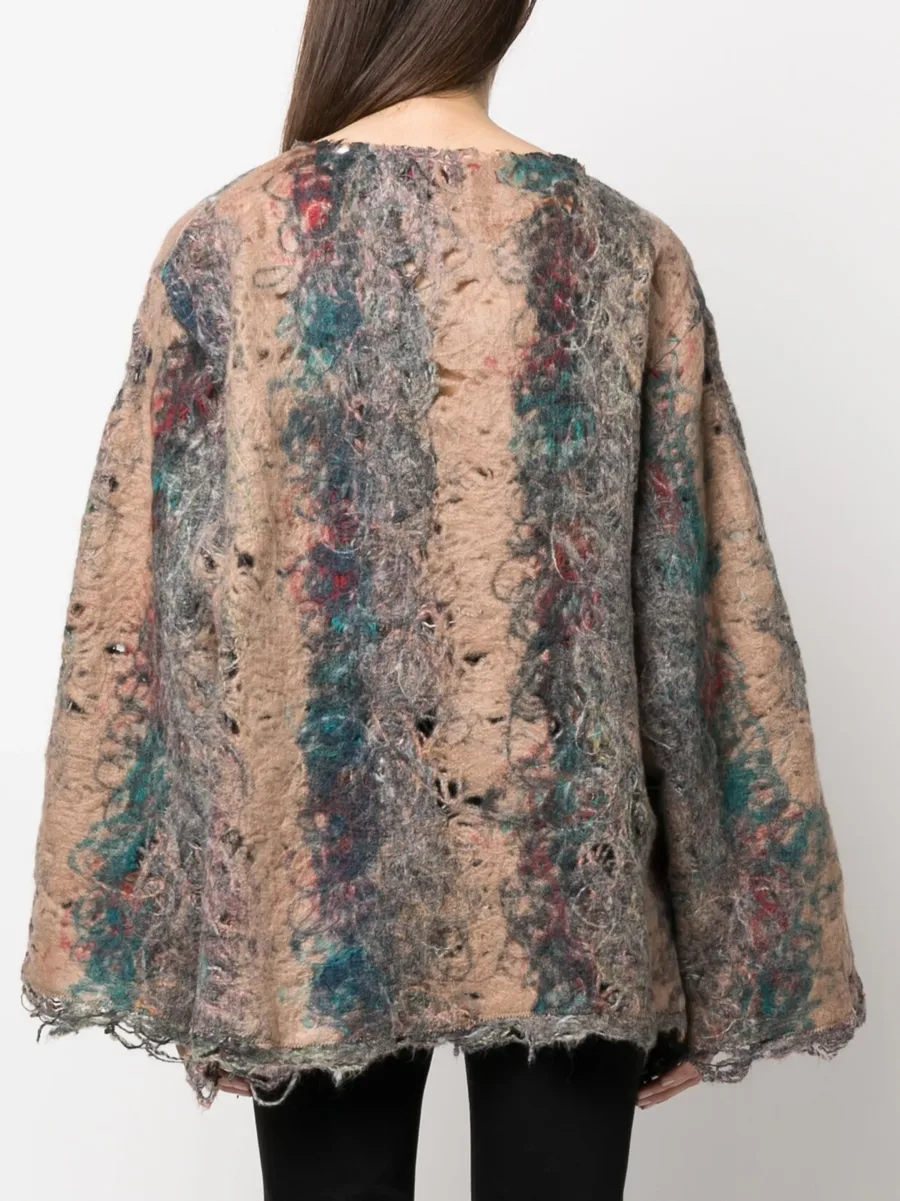 distressed-effect DOOMBOH® jumper 7