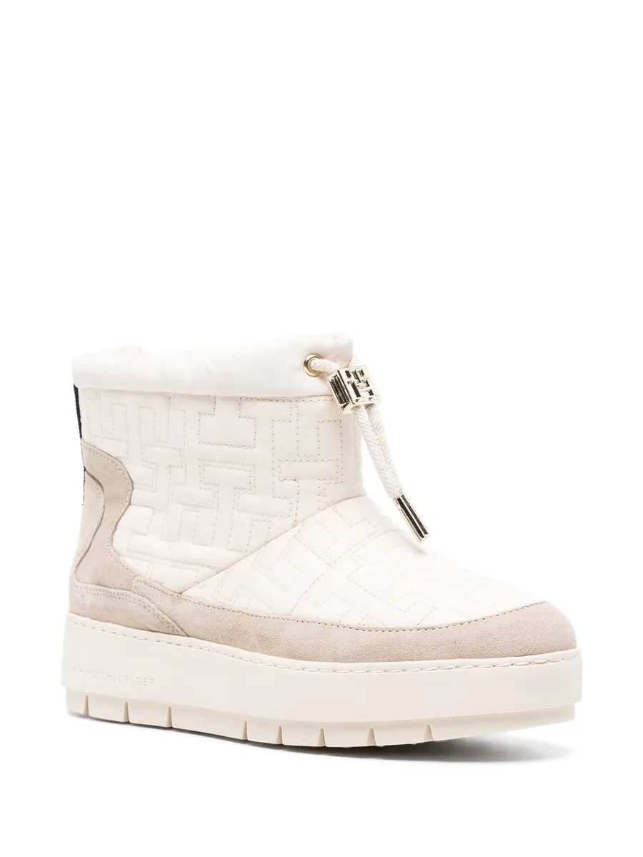 monogram-jacquard platform snow boots 3