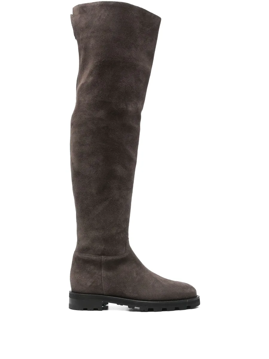 Luz suede over-the-knee boots 1