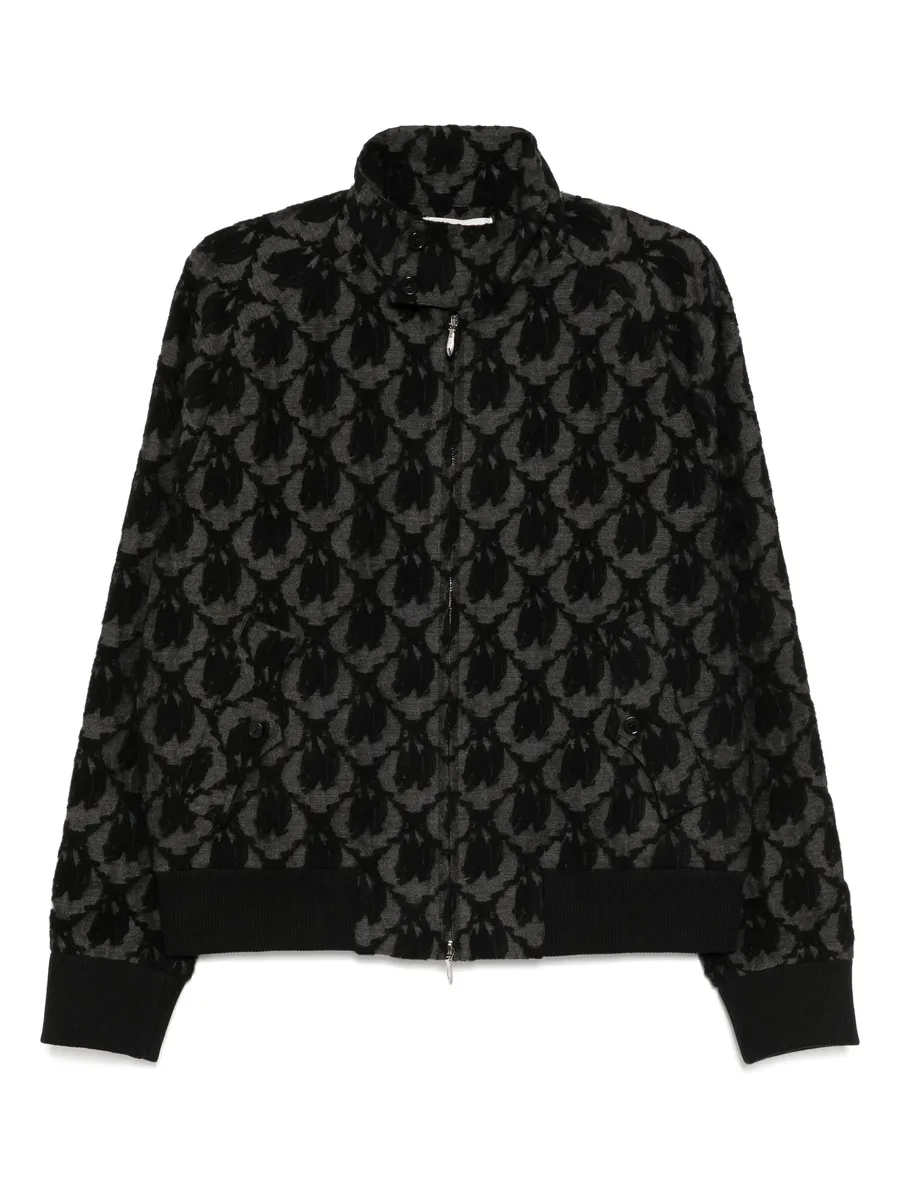 Bat Jacquard Drizzler jacket 1